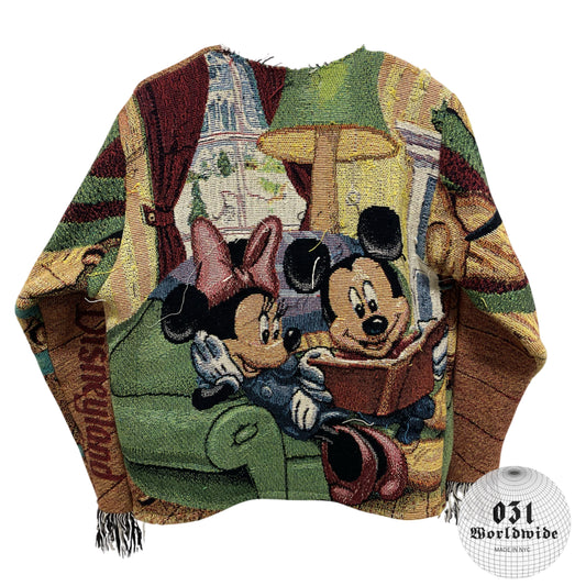 031 Mickey Mouse Tapestry Cardigan