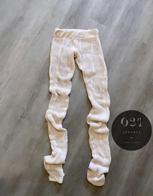 031 Knit Stacked Pants